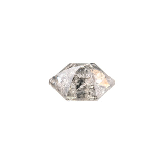 1.09 Carat Canadian Salt and Pepper Rose Cut Hexagon Diamond