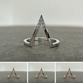 Victoria Wedding Ring, 5 Diamond