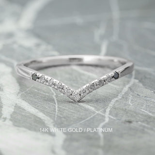 Vivian Wedding Ring, 11 Ombre Diamond