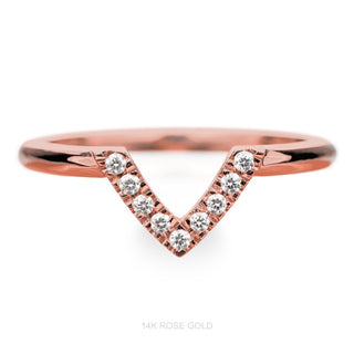 Victoria Wedding Ring, 9 Diamond