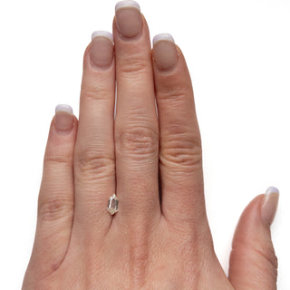 Clear hexagon diamond
