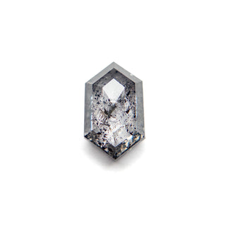Salt and pepper hexagon diamond