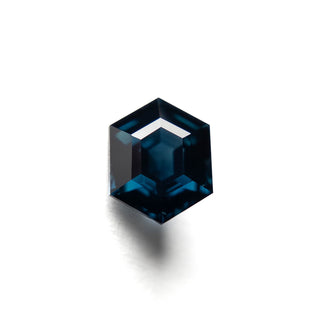 Blue hexagon sapphire