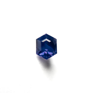 Purple hexagon sapphire