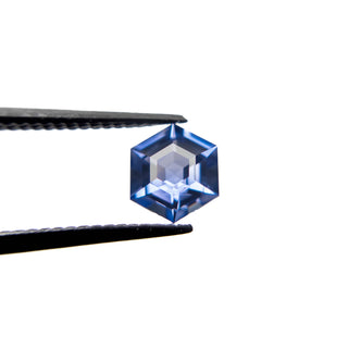 Light purple hexagon sapphire