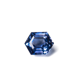 Purple hexagon gemstone