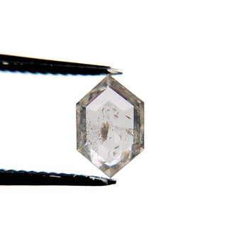 Salt and pepper hexagon diamond