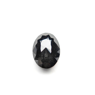 Black oval diamond