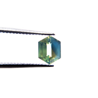 Blue hexagon sapphire