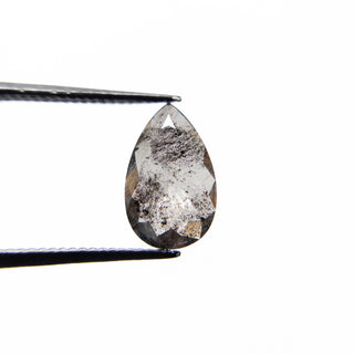 Black speckled pear diamond