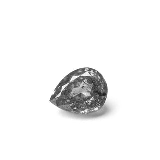 Salt and pepper pear diamond