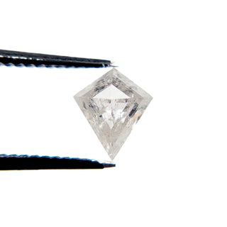 Icy white kite diamond