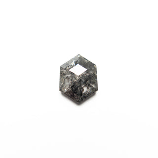 Salt and pepper hexagon diamond