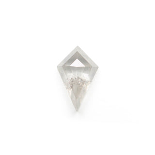 Icy white kite diamond