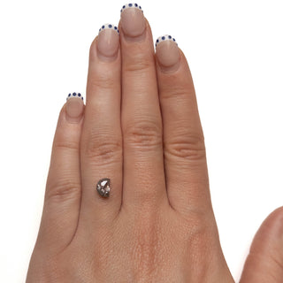 Salt and pepper crescent diamond