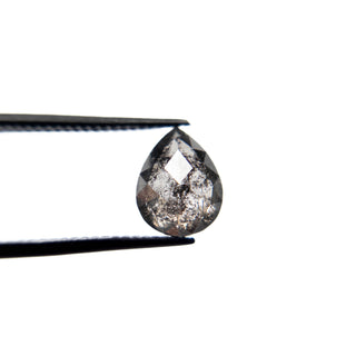 Black speckled pear diamond