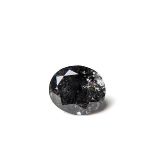 Black oval diamond