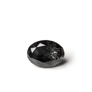 Black oval diamond