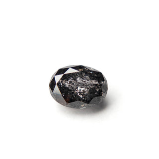 Black oval diamond