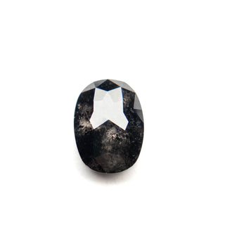 Black oval diamond
