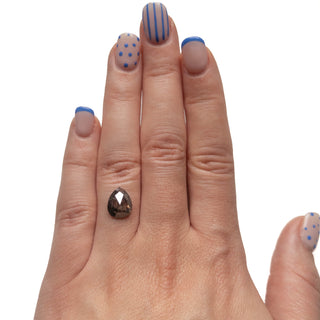Black pear diamond