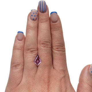 Purple sapphire