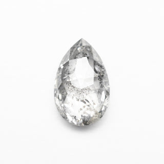 1.39 CARAT SALT AND PEPPER ROSE CUT PEAR DIAMOND