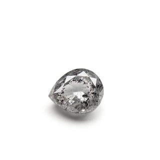 Salt and pepper pear diamond
