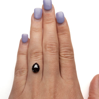 Black pear diamond