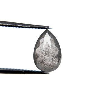 Black speckled pear diamond