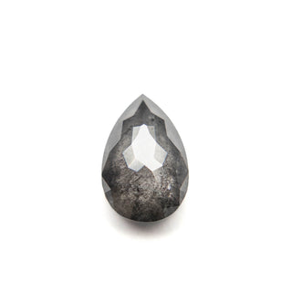 Salt and pepper pear diamond