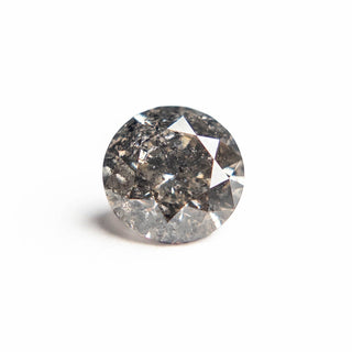 Round salt and pepper diamond