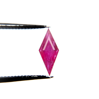 Lozenge shaped ruby
