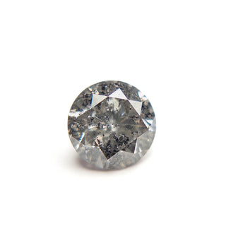 Round salt and pepper diamond