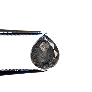Black speckled pear diamond