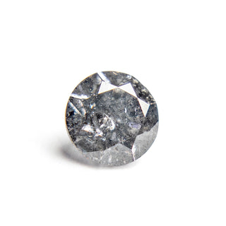 Round salt and pepper diamond