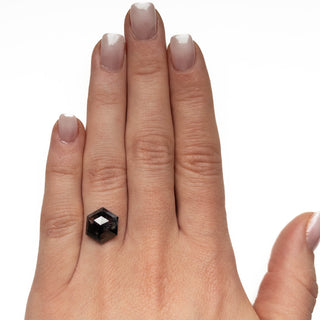 Black hexagon diamond