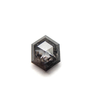 Salt and pepper hexagon diamond