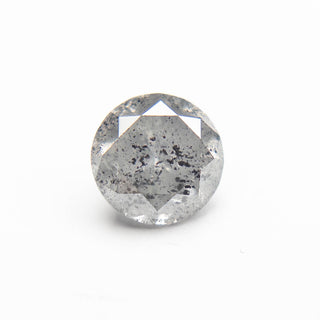Icy white round diamond