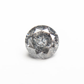 Round salt and pepper diamond