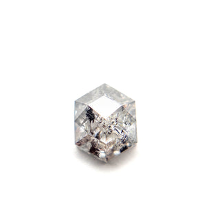 Salt and pepper hexagon diamond