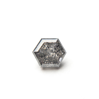 Salt and pepper hexagon diamond