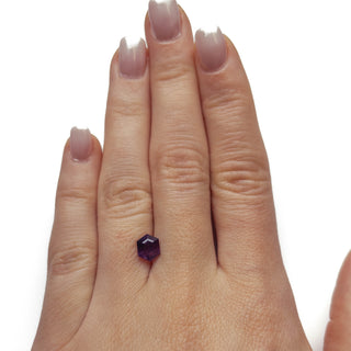 Purple sapphire
