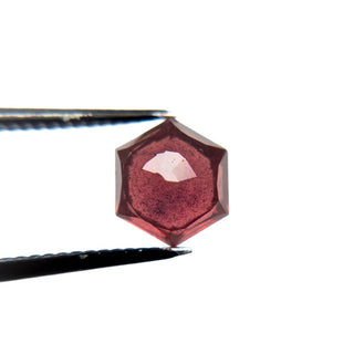 Hexagon shaped ruby