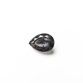Black speckled pear diamond