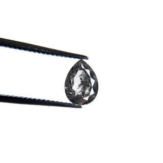 Black speckled pear diamond