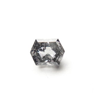 Salt and pepper hexagon diamond