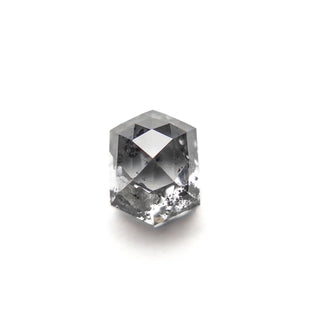Icy white hexagon diamond