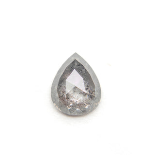 Salt and pepper pear diamond