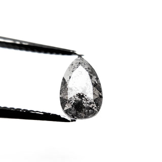 Black speckled pear diamond